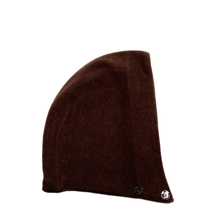Капор-капюшон жіночий вовна коричневий MONA 052-765 Капор-капюшон жіночий вовна коричневий MONA 052-765