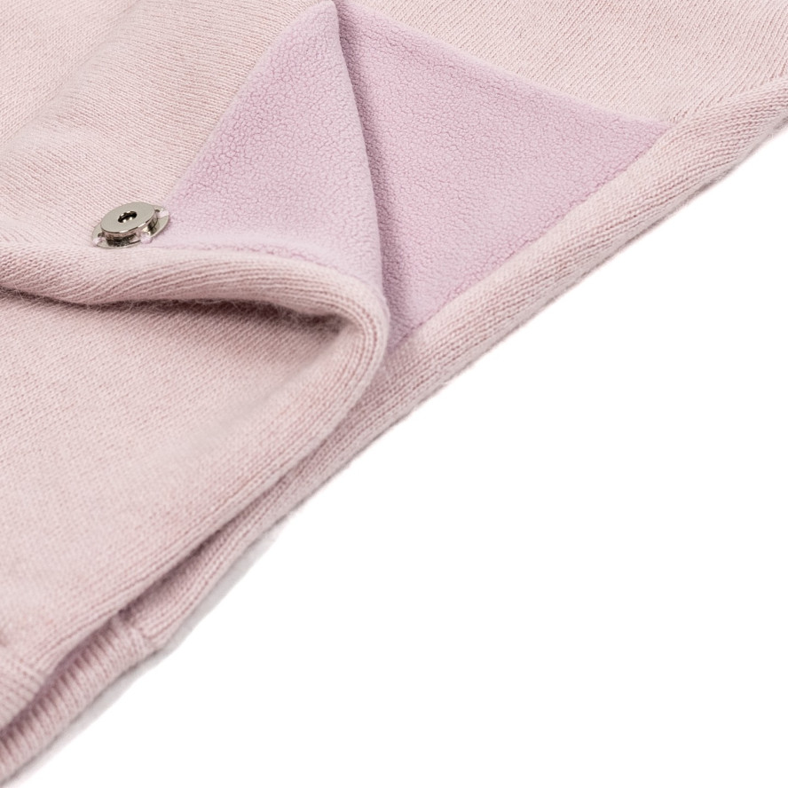 Капор-капюшон жіночий вовна рожевий MONA 052-772, фото 2