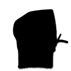 Капор женский ангора черный COLETTE 237-209