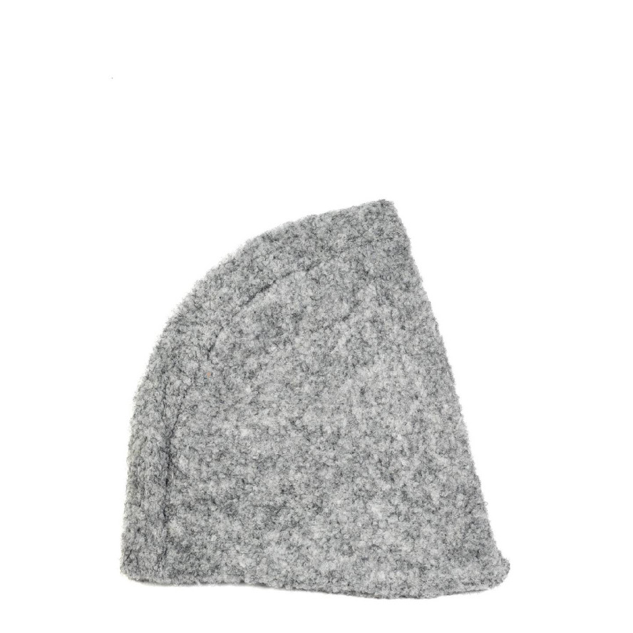 Капор-капюшон жіночий вовна з поліестером сірий BARBARA 347-007, фото 1