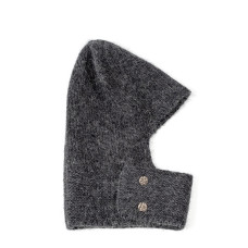 Балаклава жіночий ангора сіра САМІРА 580-756