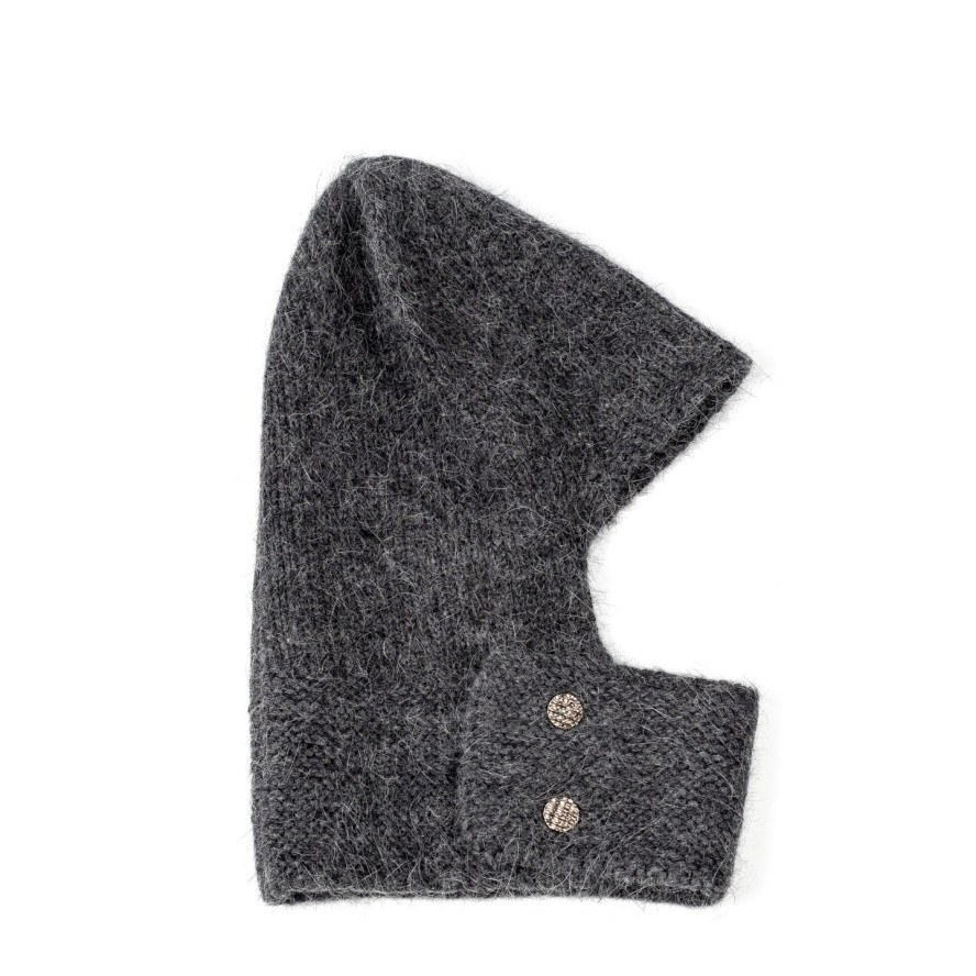 Балаклава жіночий ангора сіра САМІРА 580-756, фото 1