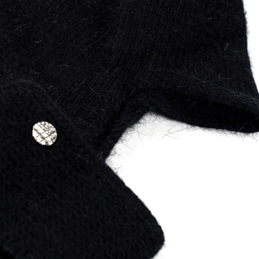 Балаклава жіноча ангора чорнай САМІРА 580-763, фото 3