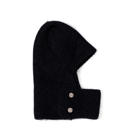 Балаклава жіноча ангора чорнай САМІРА 580-763