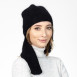 Балаклава жіноча ангора чорнай САМІРА 580-763, фото 5
