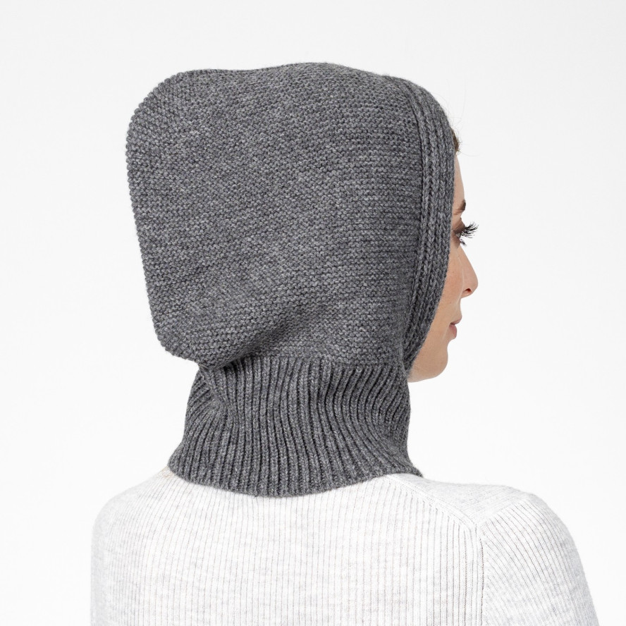 Капор женский шерсть серый ЖДАНА 580-992, фото 4