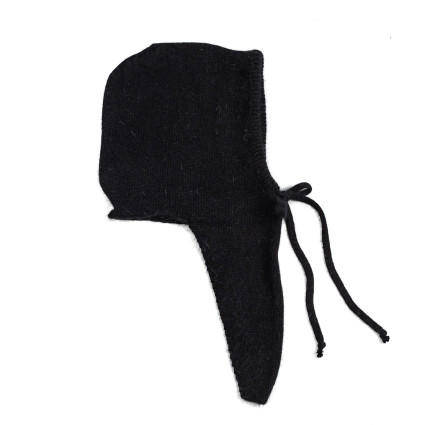 Капор женский ангора черный ЛИНА 586-451