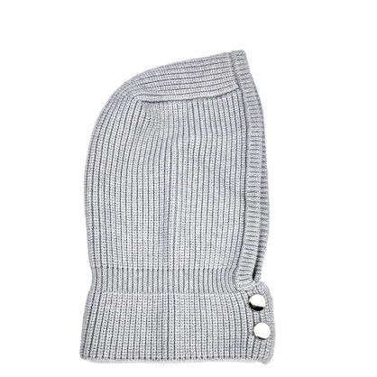 Капор жіночий віскоза з вовною сірий ПАВЛИНА 594-067