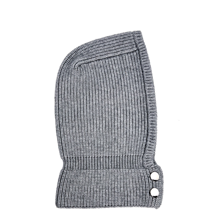 Капор жіночий віскоза з вовною сірий ПАВЛИНА 597-648, фото 1