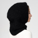 Капор жіночий вовна чорний МЕЛАНІЯ 609-808, фото 5