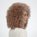 Капор жіночий штучне хутро лама коричневий ВЕНЕЯ 640-818, фото 5
