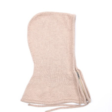 Капор женский вискоза с ангорой бежевый ЛЕНДА 952-065