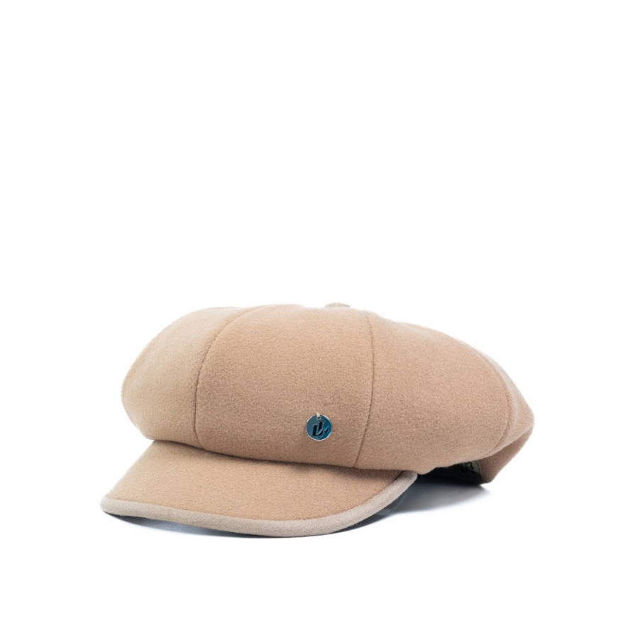 Кепка-восьмиклинка жіноча фетр бежева АРКАДА 566-200, фото 1