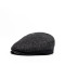 Кепка-шестиклинка з вушками чоловіча вовна чорно-сіра ЕЛЬДАР 592-650