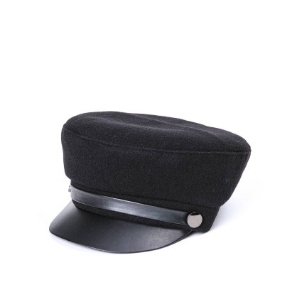 Кепка-картуз жіноча вовна чорна КЕТРІН 610-569 Кепка-картуз жіноча вовна чорна КЕТРІН 610-569