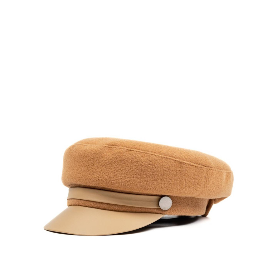 Кепка-картуз жіноча вовна помаранчева КЕТРІН 610-583, фото 1