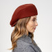 Кепка-реглан женская шерсть коричневая НИКЕЛЬ 610-590, фото 7