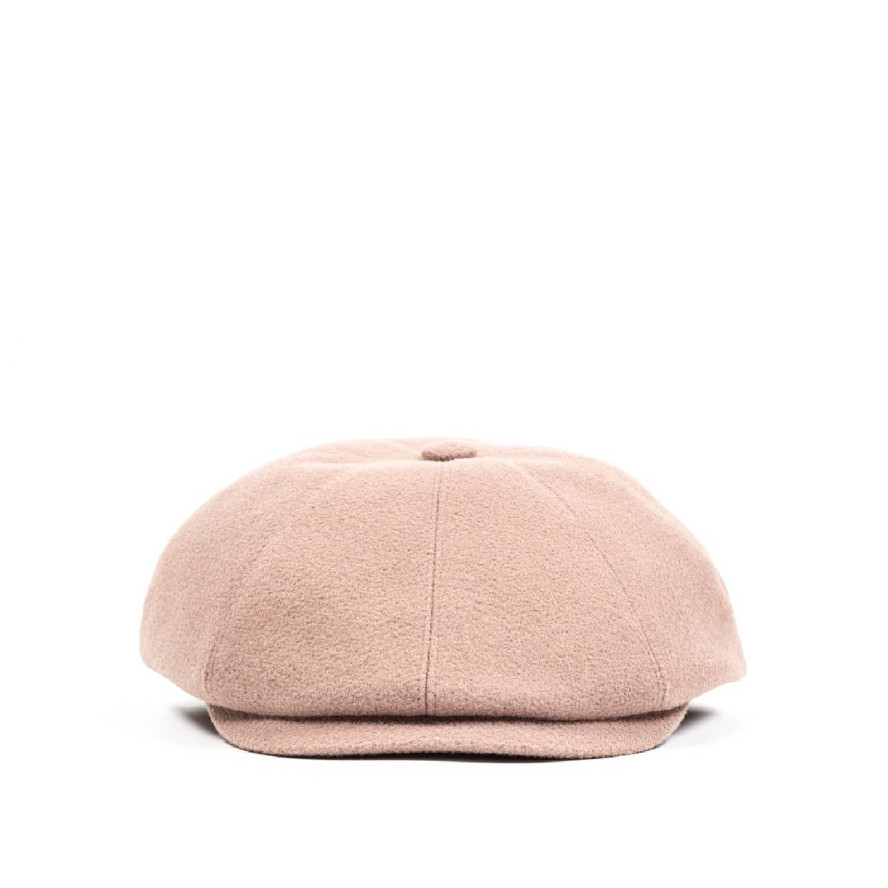 Кепка-восьмиклинка жіноча вовна бежева ЕЛЛА 610-651, фото 2