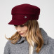 Кепка-картуз женская кашемир бордовая LEA 615-328, фото 4