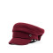Кепка-картуз жіноча кашемір бордова LEA 615-328