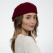 Кепка-восьмиклинка женская шерсть бордовая ЭЛЛА 651-005, фото 7