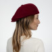Кепка-восьмиклинка женская шерсть бордовая ЭЛЛА 651-005, фото 6