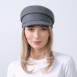 Кепка-картуз жіноча кашемір сіра LEA 717-824, фото 5