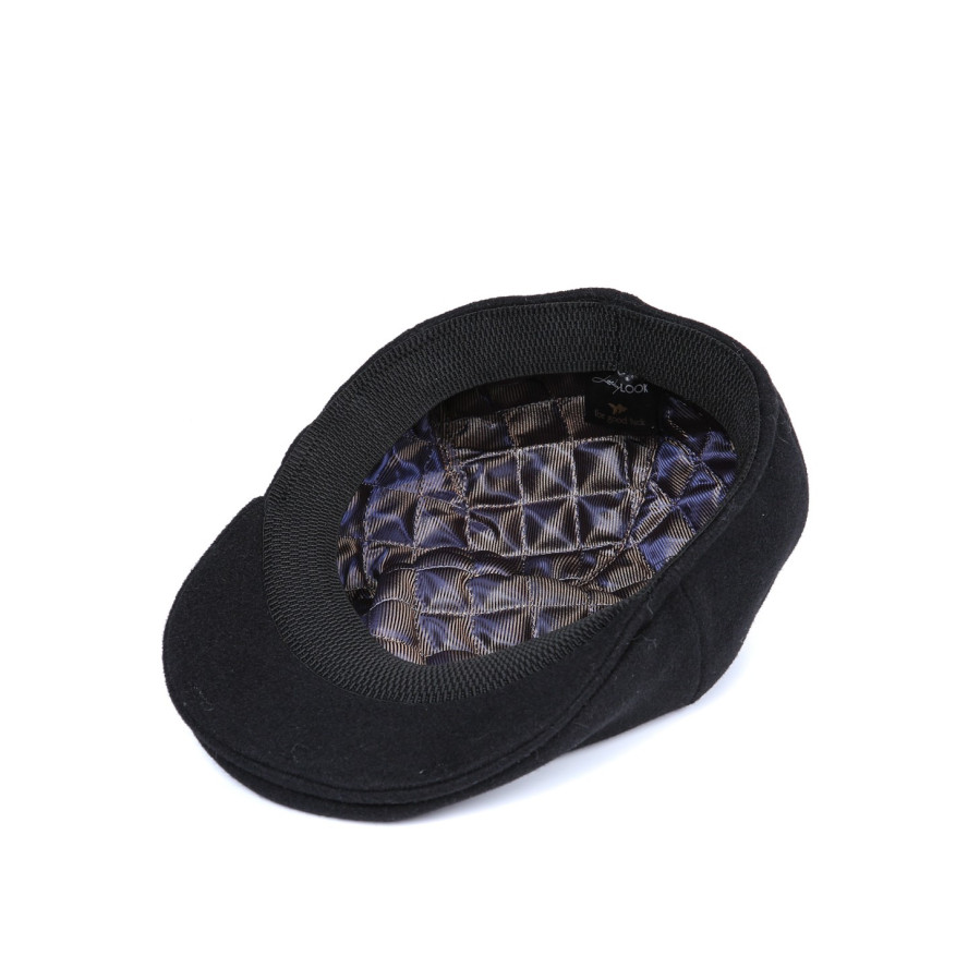 Кепка-реглан жіноча вовна чорна ЧІЛІ 880-191, фото 4