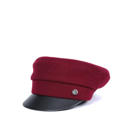Кепка-картуз жіноча кашемір бордова ФУСІ 880-221 Кепка-картуз жіноча кашемір бордова ФУСІ 880-221