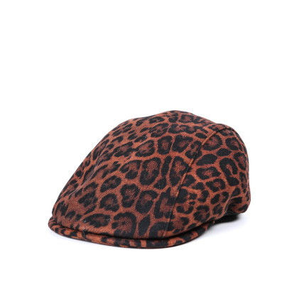 Кепка-реглан жіноча вовна леопард ГЕЛЕН 929-869 Кепка-реглан жіноча вовна леопард ГЕЛЕН 929-869