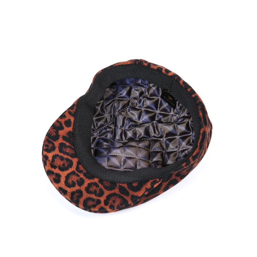 Кепка-реглан женская шерсть леопард ГЕЛЕН 929-869, фото 3