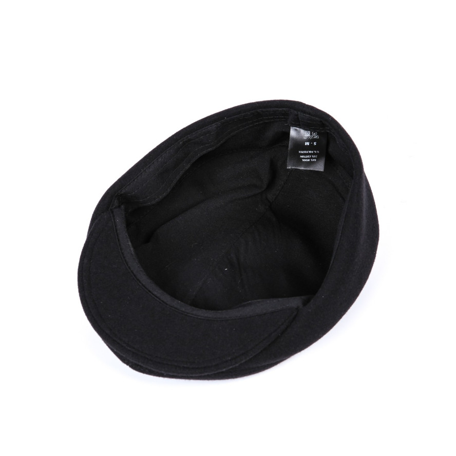 Кепка-реглан женская шерсть черная ГРЕЙС 929-906, фото 3