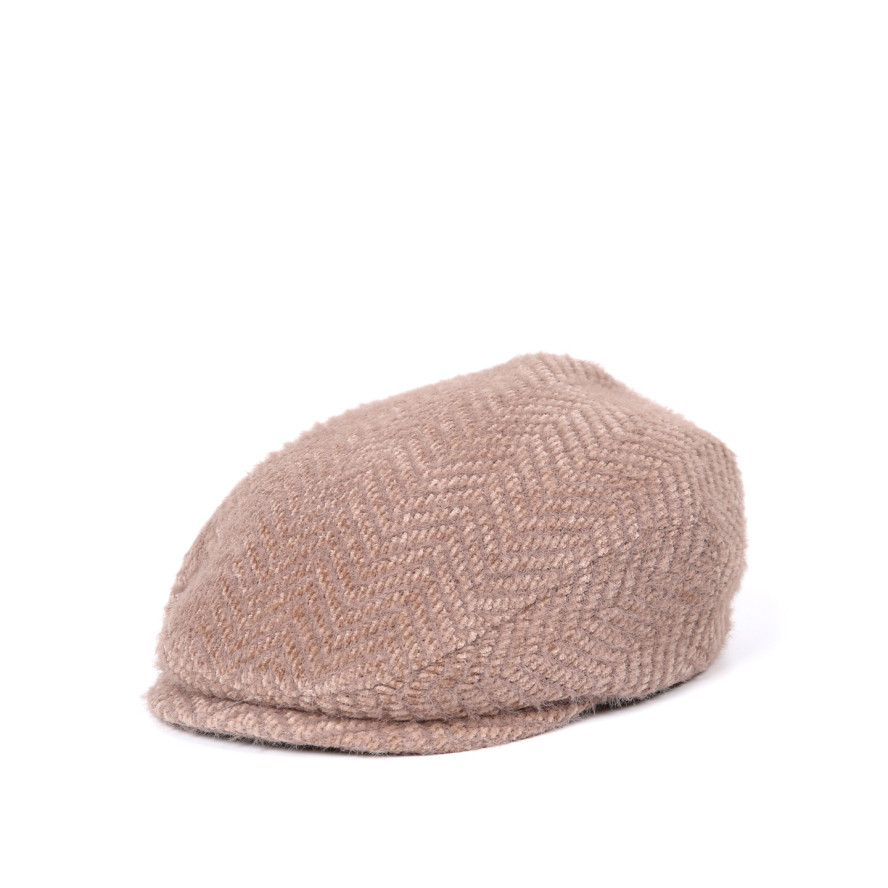 Кепка-реглан жіноча ангора бежева ОЛЕКСА 938-137, фото 1