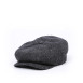 Кепка-восьмиклинка з вушками чоловіча вовна чорна БОГДАН 985-230, фото 1