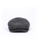 Кепка-восьмиклинка з вушками чоловіча вовна чорна БОГДАН 985-230, фото 2
