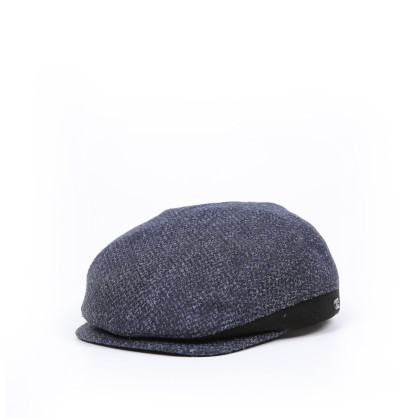 Кепка-реглан з вушками чоловіча вовна синя МАТВІЙ 985-605