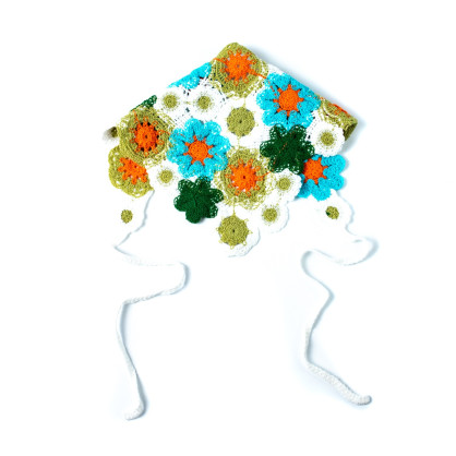 Косинка жіноча в'язана поліестер зелена МАНЕ 444-607 Косинка жіноча в'язана поліестер зелена МАНЕ 444-607