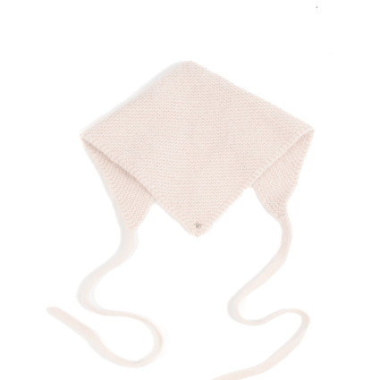 Косынка женская вязаная ангора бежевая АИША 592-858 Косынка женская вязаная ангора бежевая АИША 592-858