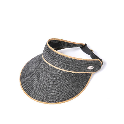 Козырек от солнца женский бумага черный ЛИНЕЯ 733-602 Козырек от солнца женский бумага черный ЛИНЕЯ 733-602