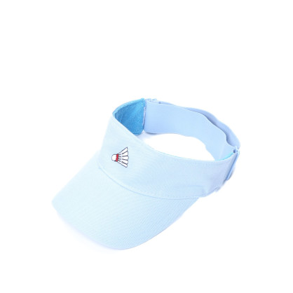 Козырек от солнца женский коттон голубой КОМИН 811-157