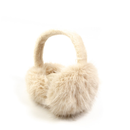 Хутряні навушники жіночі штучне хутро песець бежеві АВЕЛЬ 565-289 Хутряні навушники жіночі штучне хутро песець бежеві АВЕЛЬ 565-289