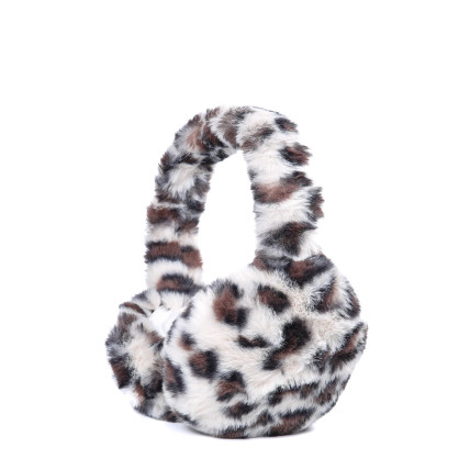 Хутряні навушники жіночі штучне хутро леопард ЛЕВУСЬ 929-654 Хутряні навушники жіночі штучне хутро леопард ЛЕВУСЬ 929-654