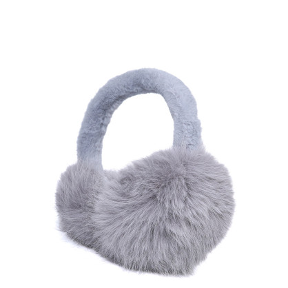 Хутряні навушники жіночі штучне хутро песець сірі АВЕЛЬ 929-739 Хутряні навушники жіночі штучне хутро песець сірі АВЕЛЬ 929-739