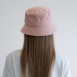 Панама жіноча одностороння котон рожева CASPAR 431-516, фото 5