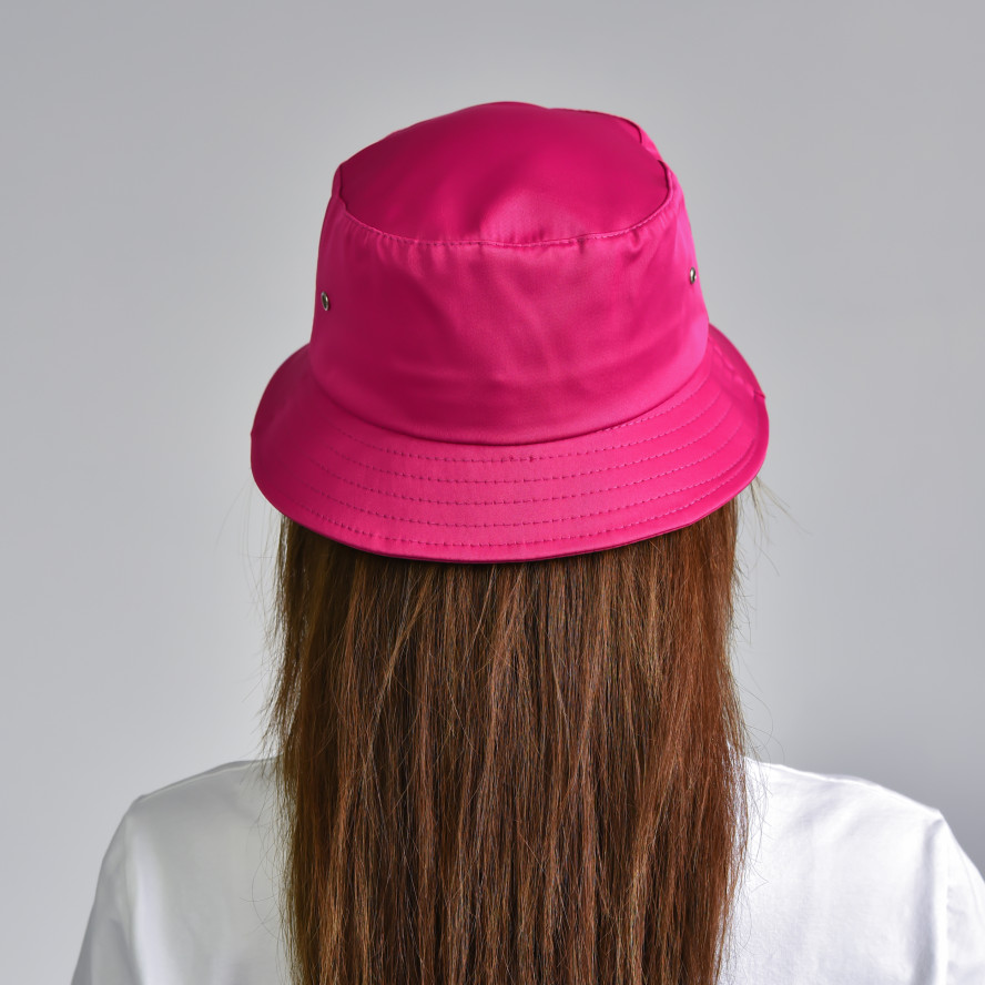 Панама жіноча одностороння поліестер рожева CASPAR 558-329, фото 5