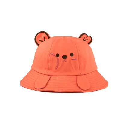 Панама дитяча одностороння котон червона NOAH 904-089