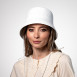 Панама жіноча з ланцюжком папір біла ВІЛЕНА 444-560, фото 6