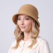 Панама жіноча з загнутими полями папір бежевий КЕЙЛІ 734-111, фото 4