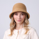 Панама жіноча з загнутими полями папір бежевий КЕЙЛІ 734-111, фото 5