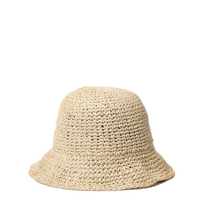 Панама жіноча в'язана папір бежева МЕДЛІН 734-296